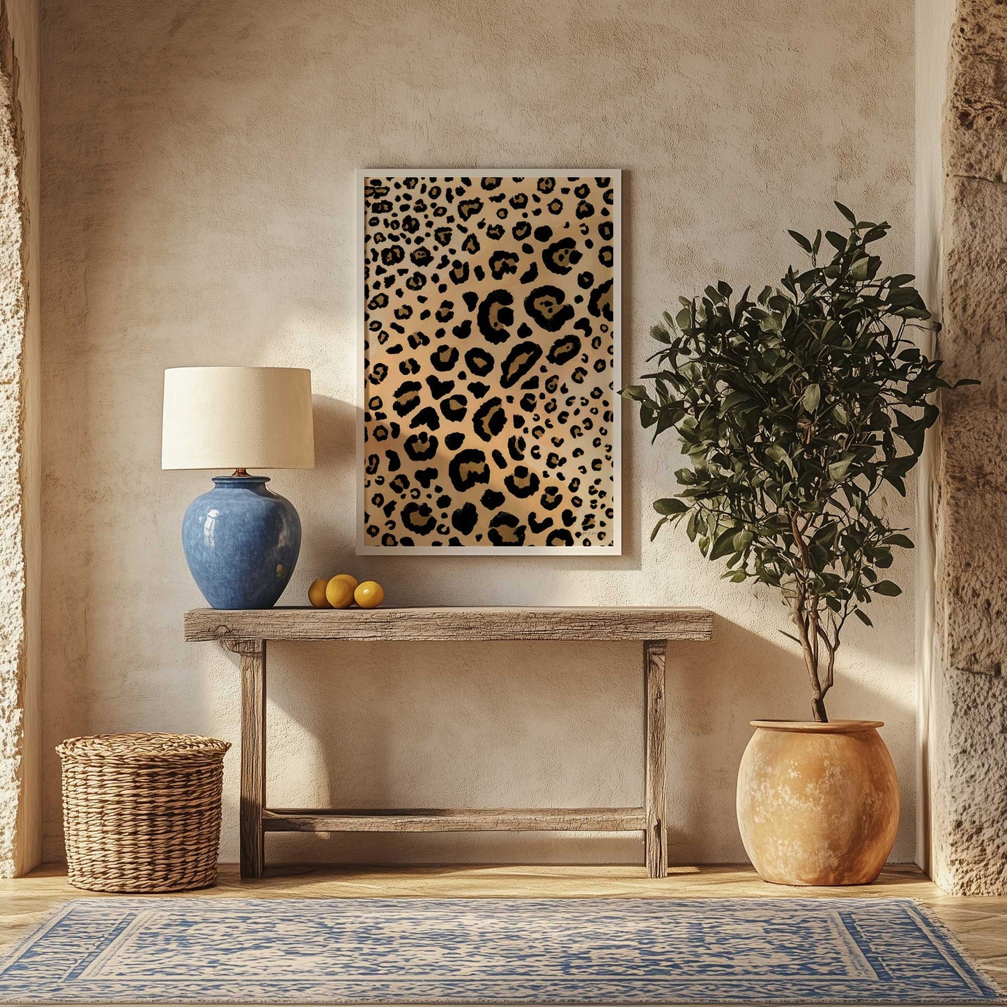 Picture of art in a room