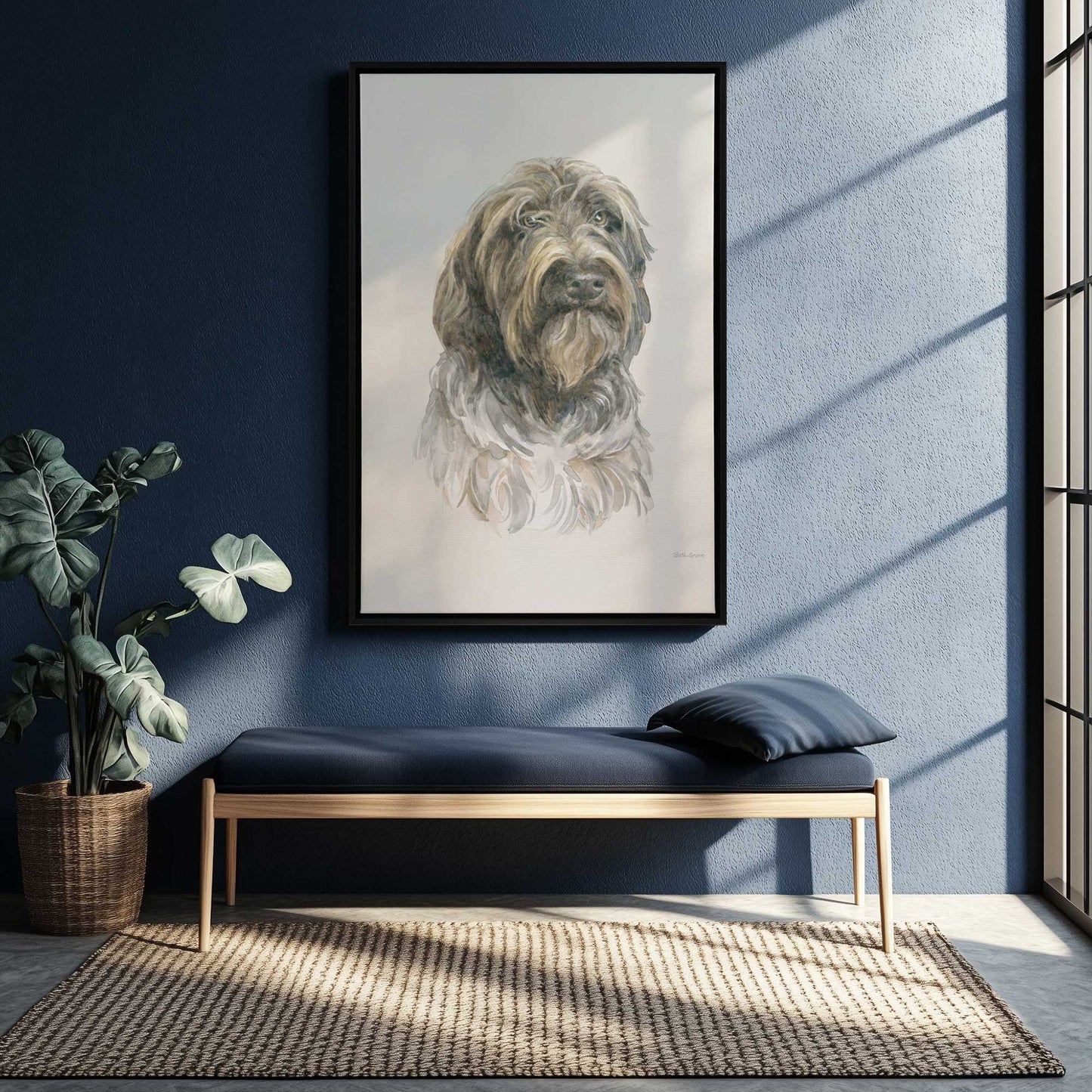 Picture of art in a room