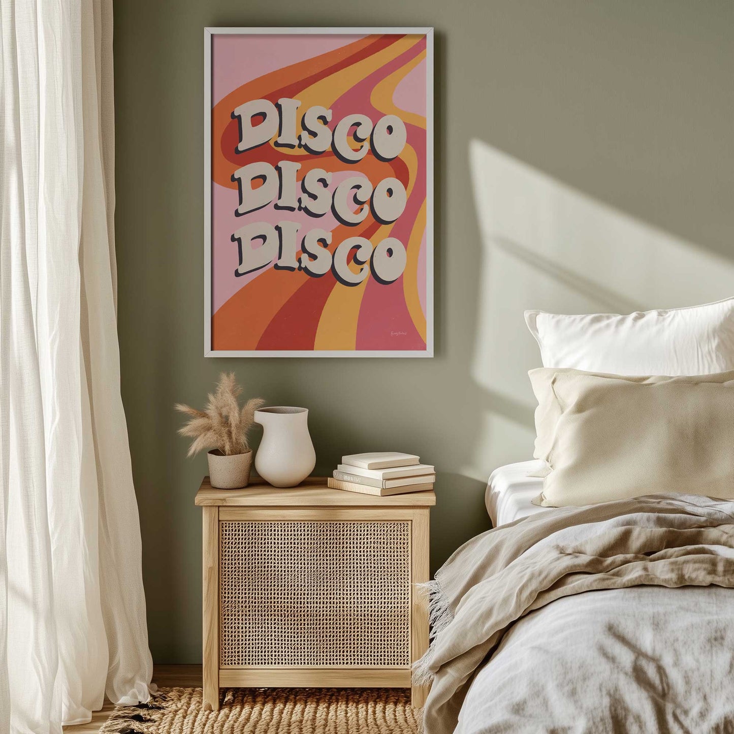 Picture of art in a room