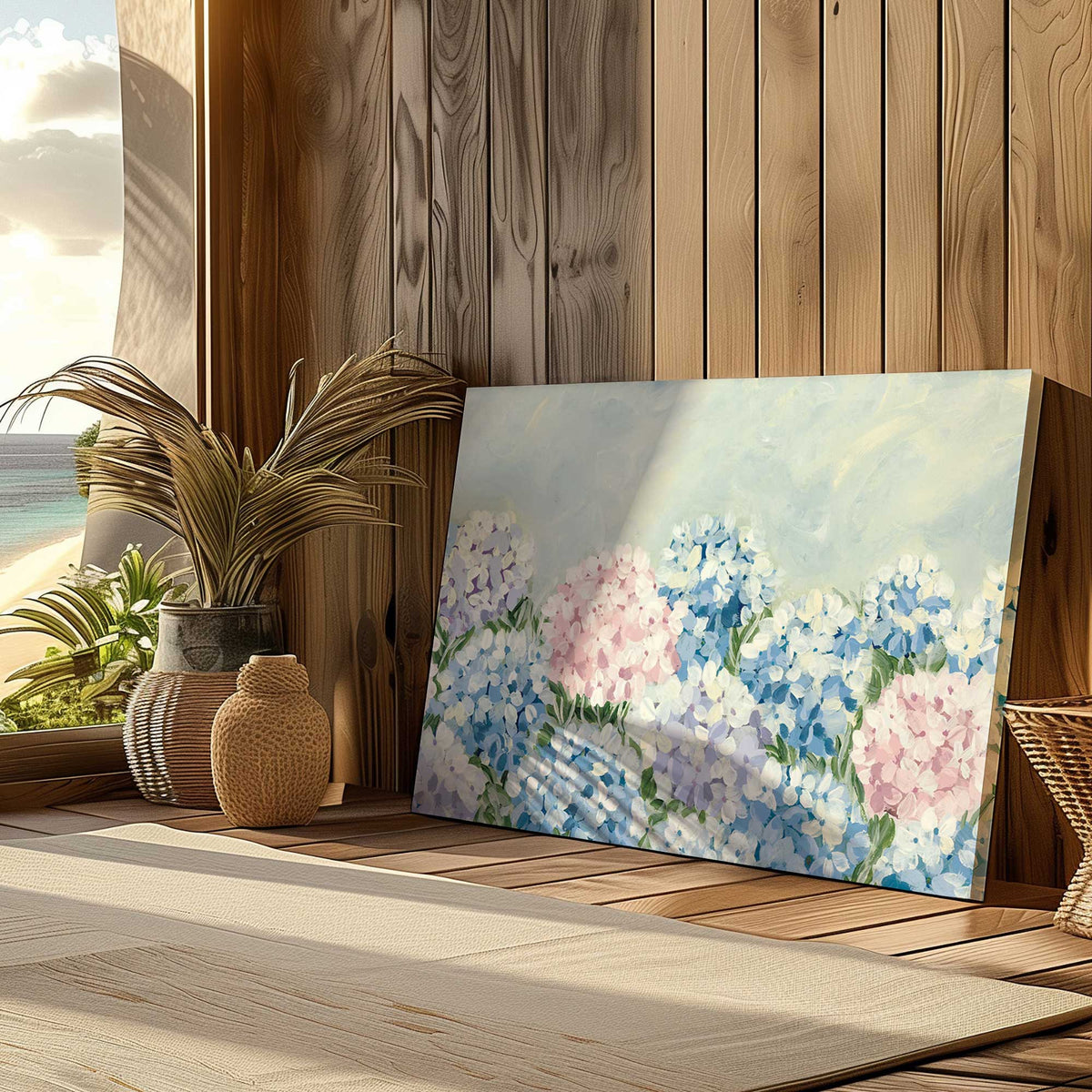 Picture of art in a room