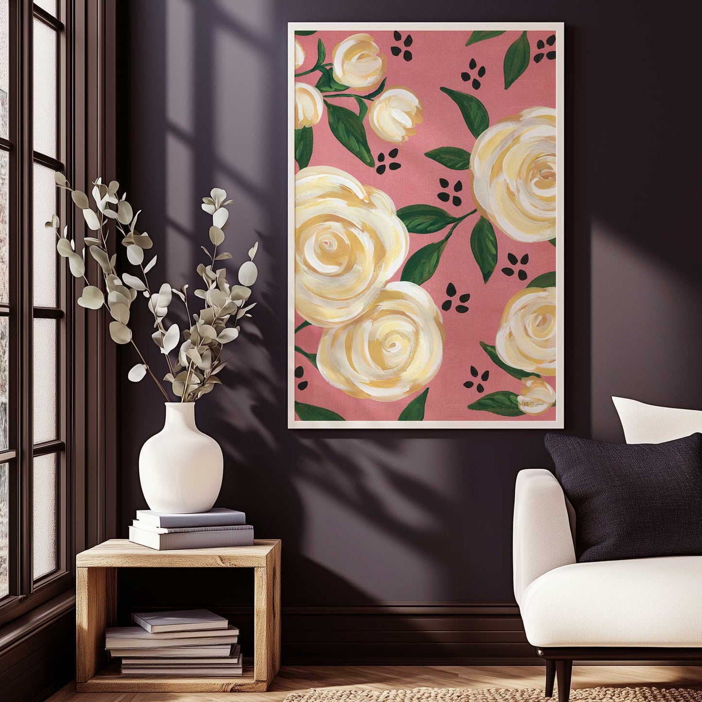 Picture of art in a room