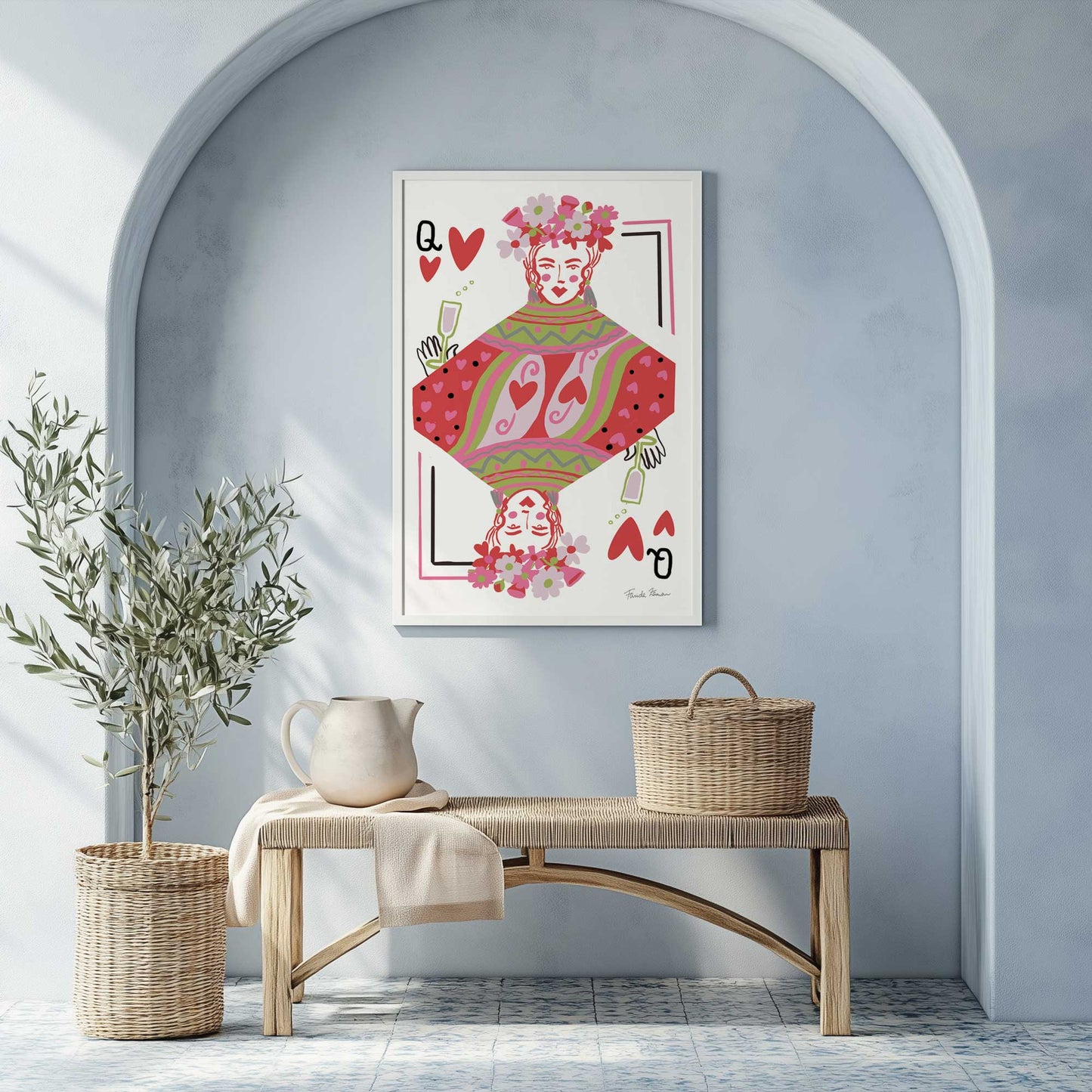 Picture of art in a room