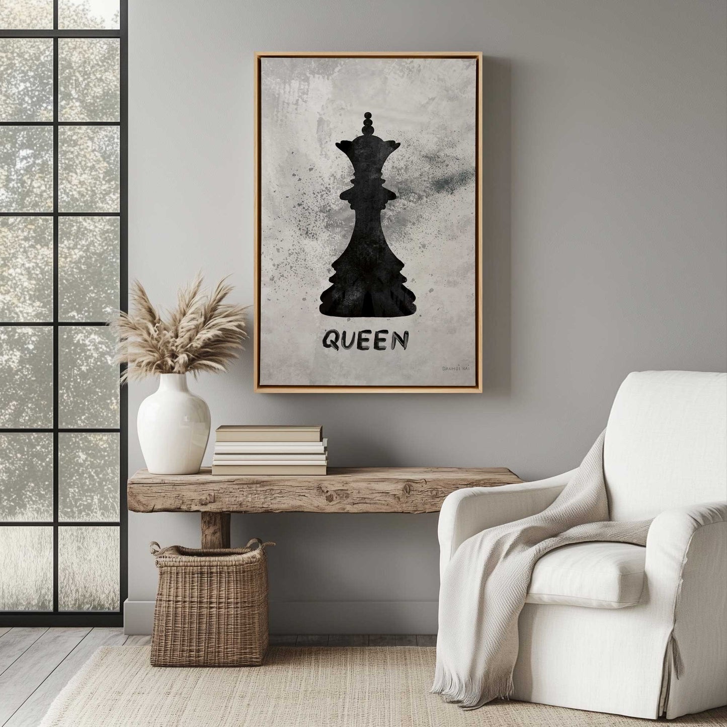 Picture of art in a room