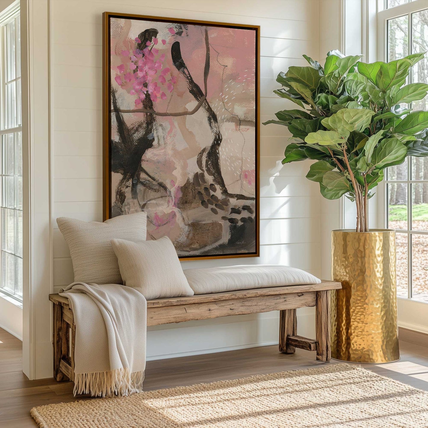Picture of art in a room