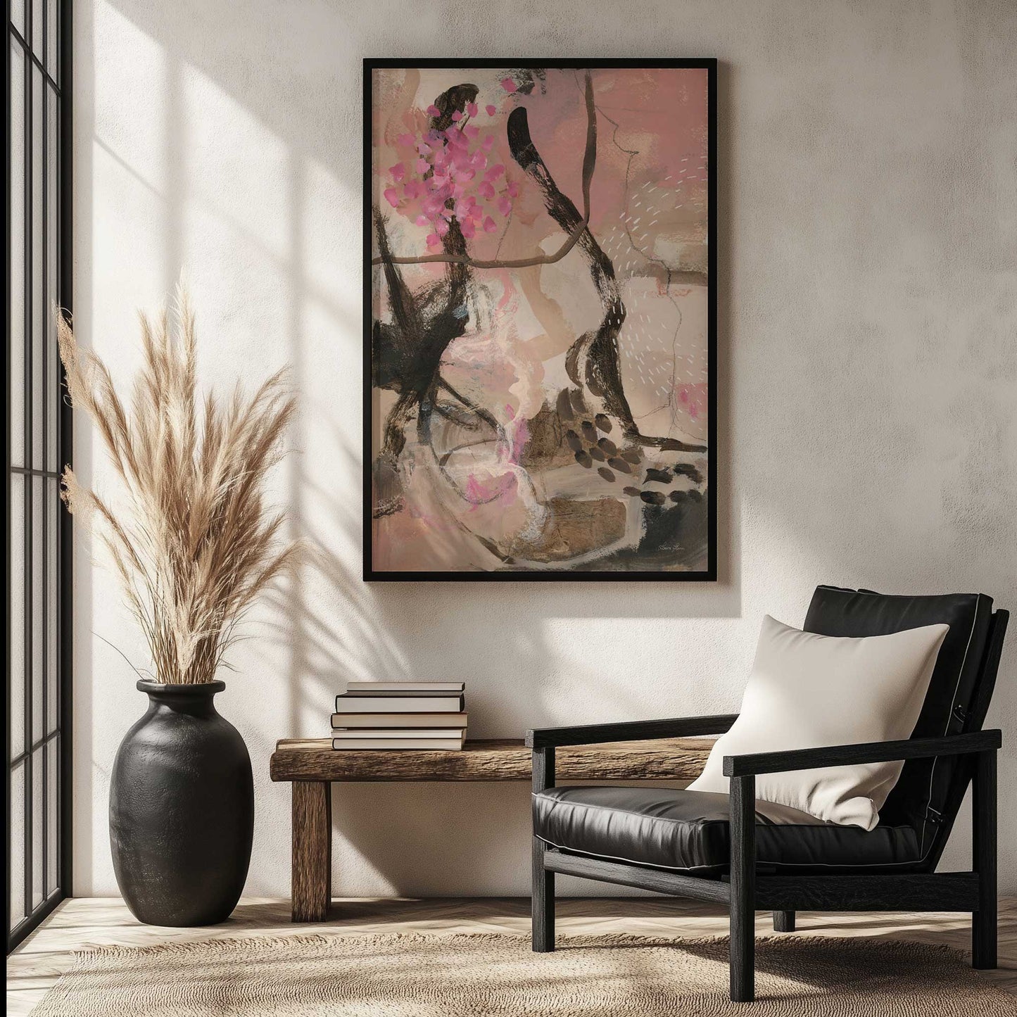 Picture of art in a room