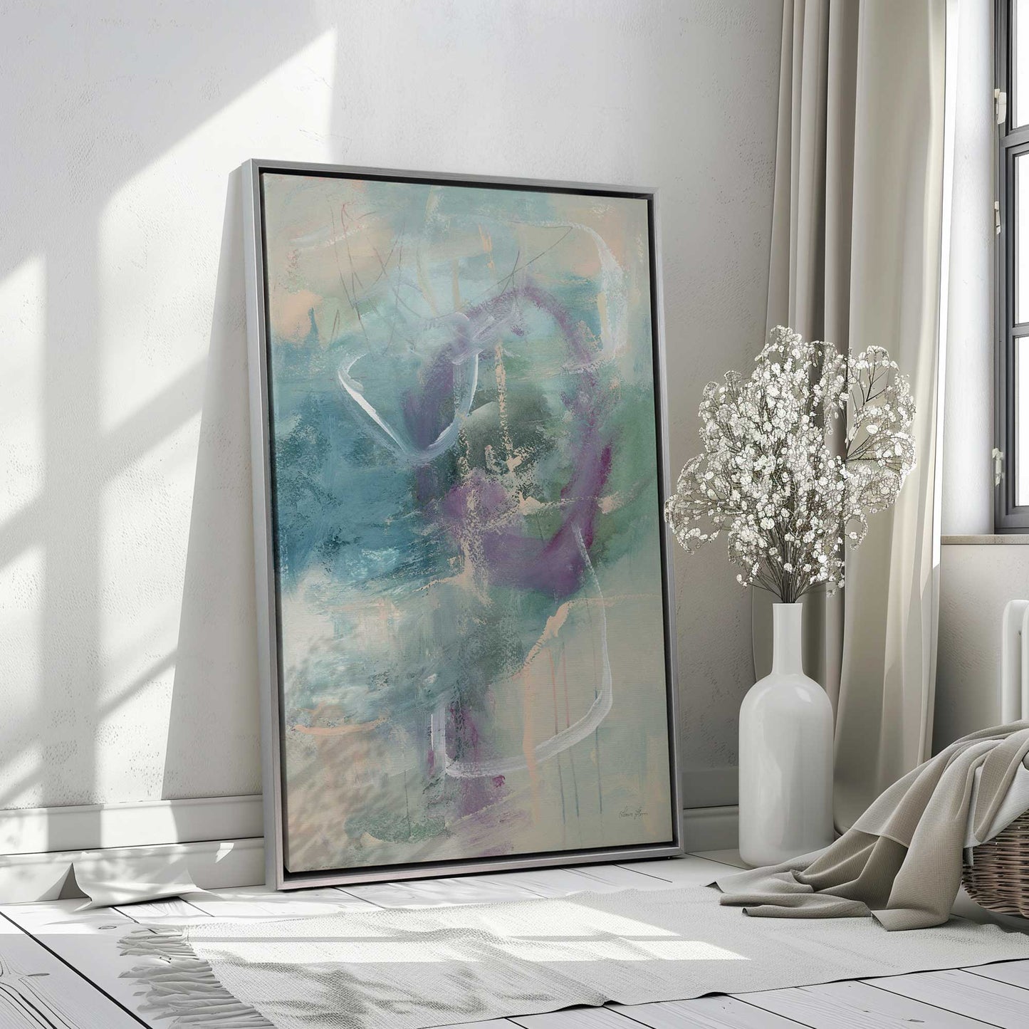 Picture of art in a room