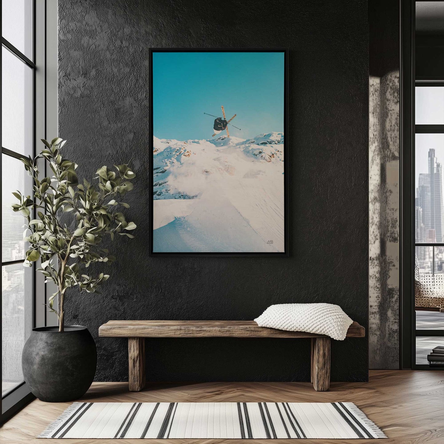 Picture of art in a room