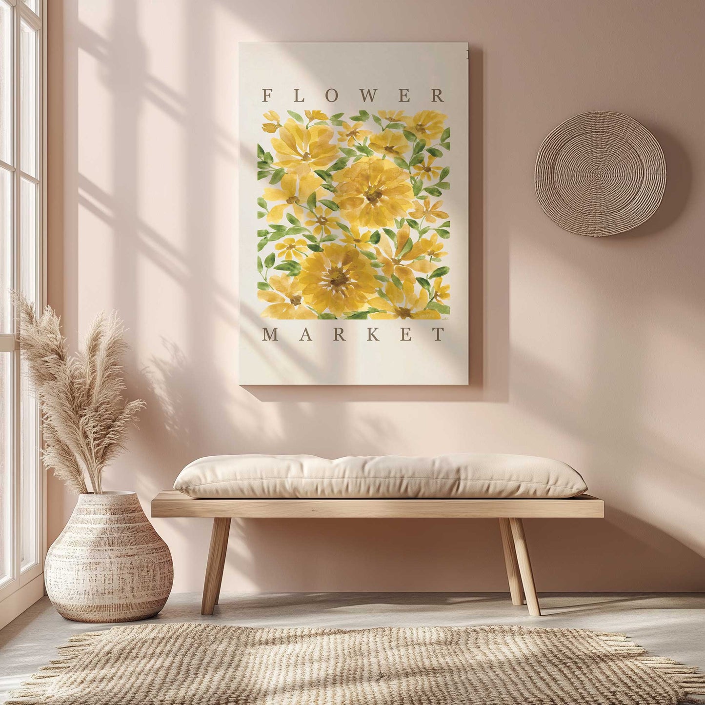 Picture of art in a room
