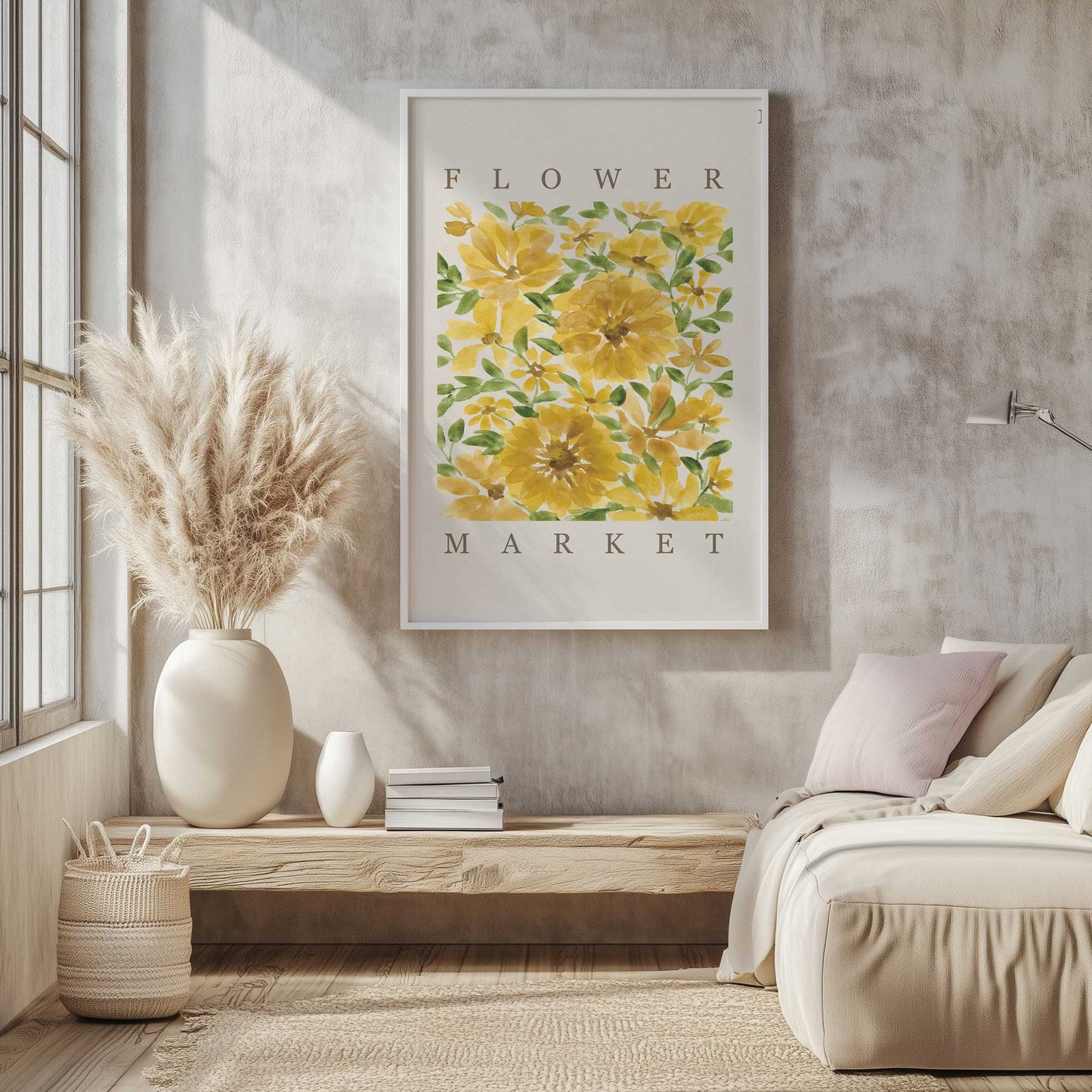 Picture of art in a room