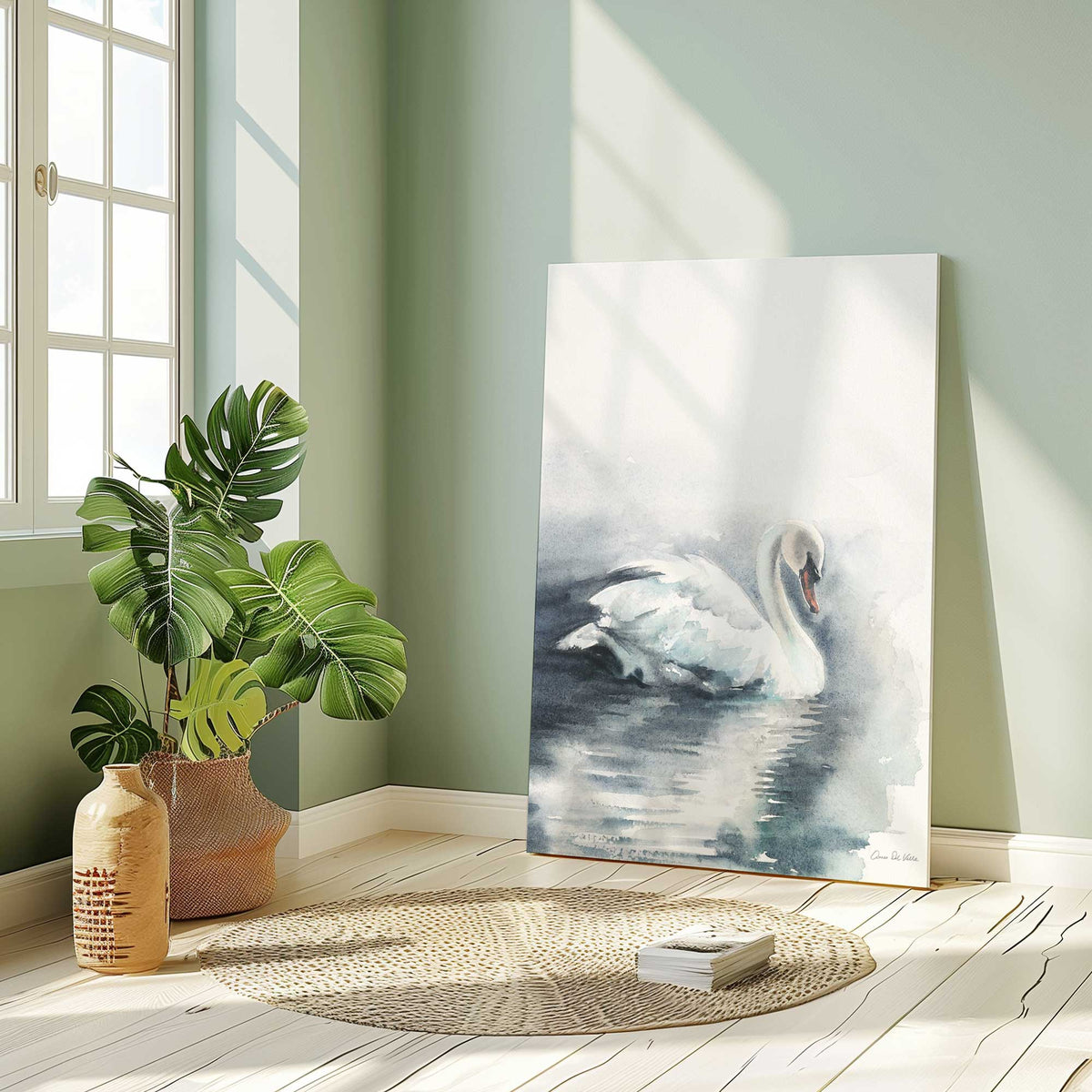Picture of art in a room