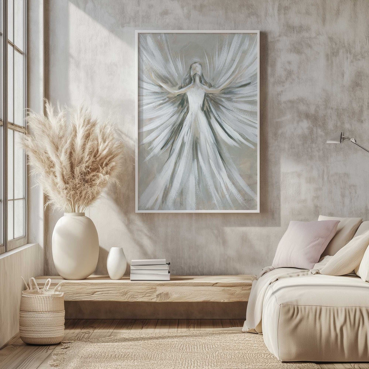 Picture of art in a room