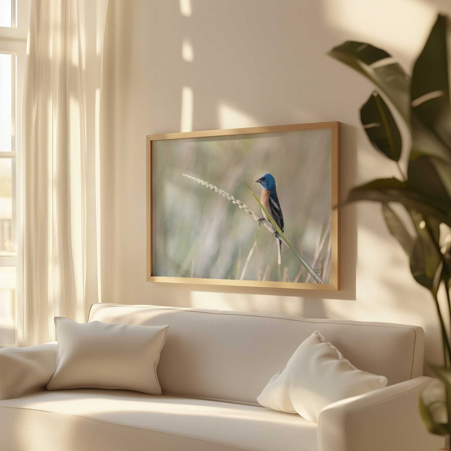 Picture of art in a room