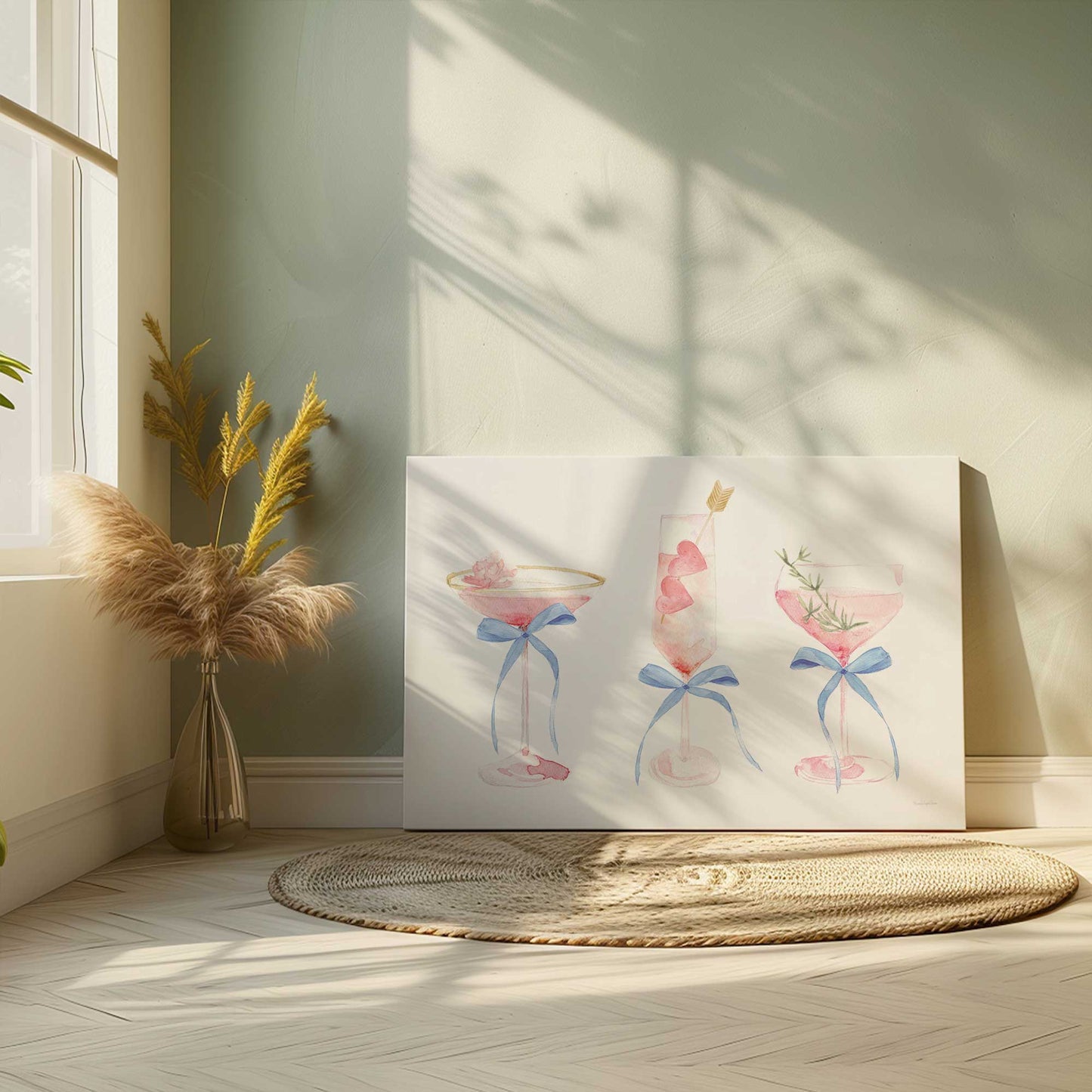 Picture of art in a room