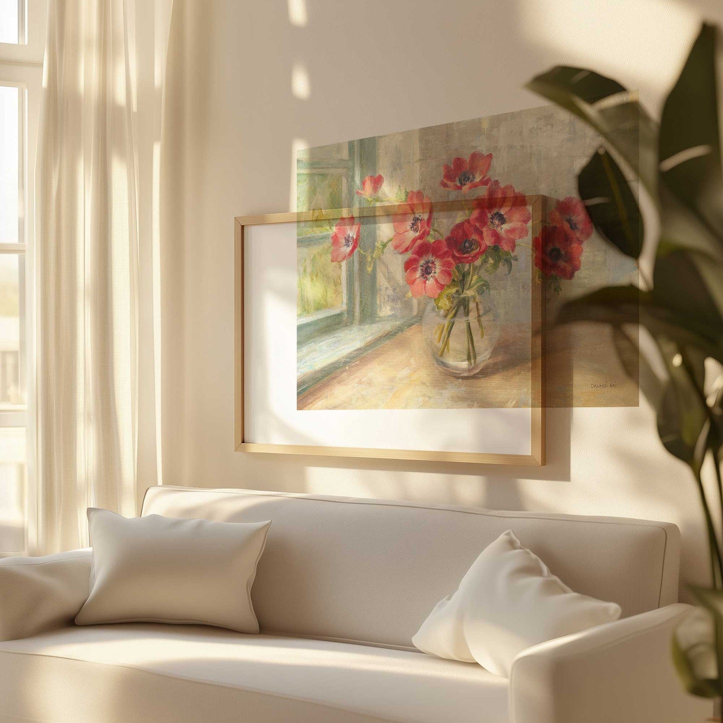 Picture of art in a room