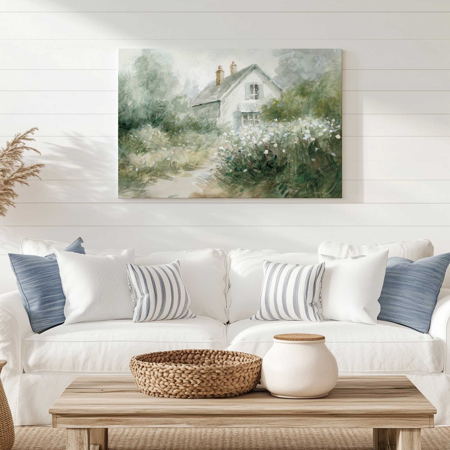 Picture of art in a room