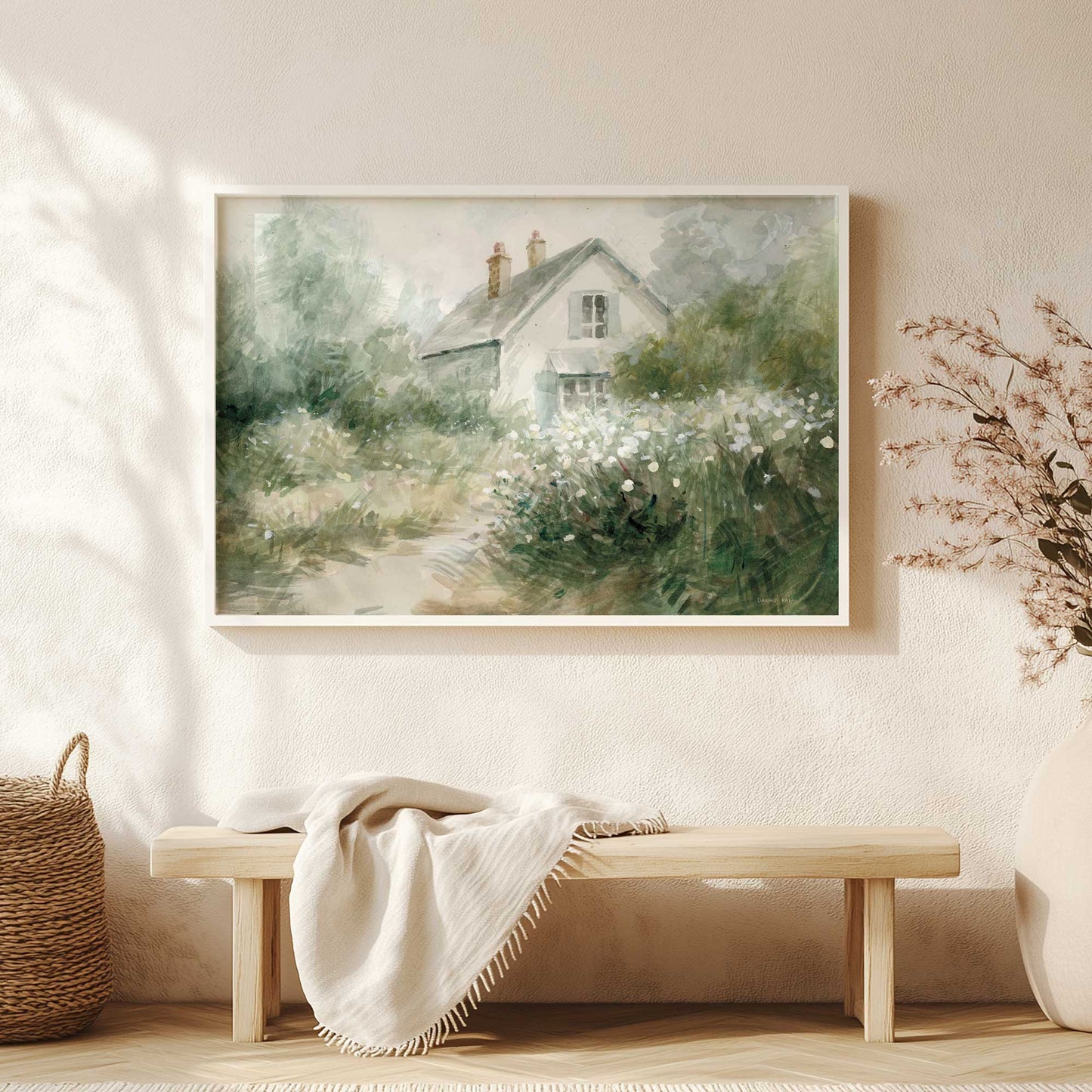 Picture of art in a room