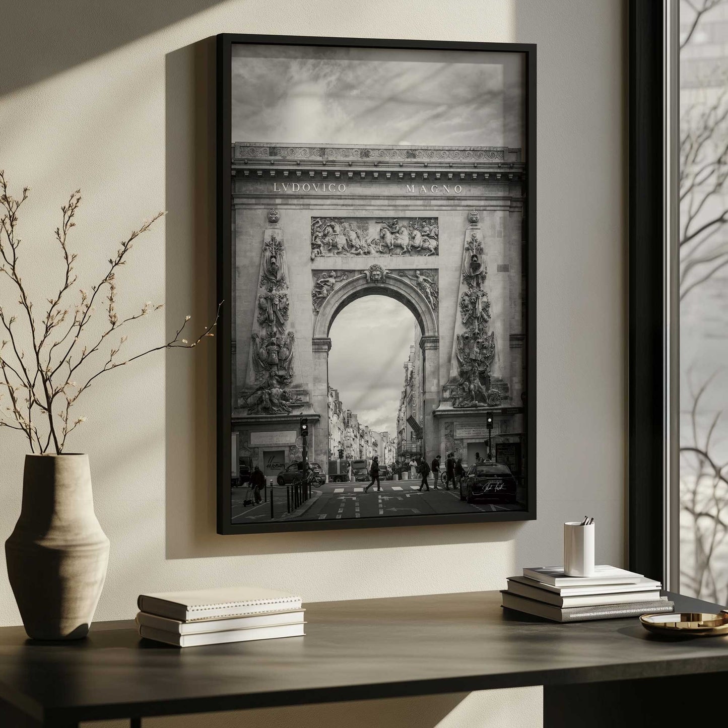 Picture of art in a room