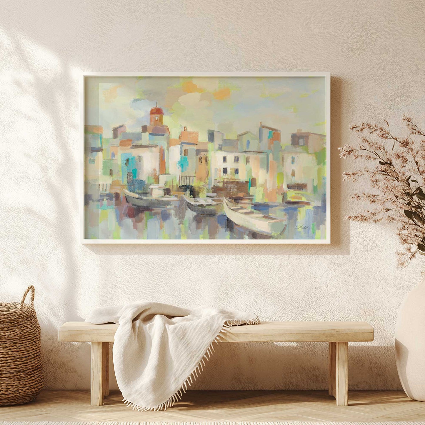 Picture of art in a room