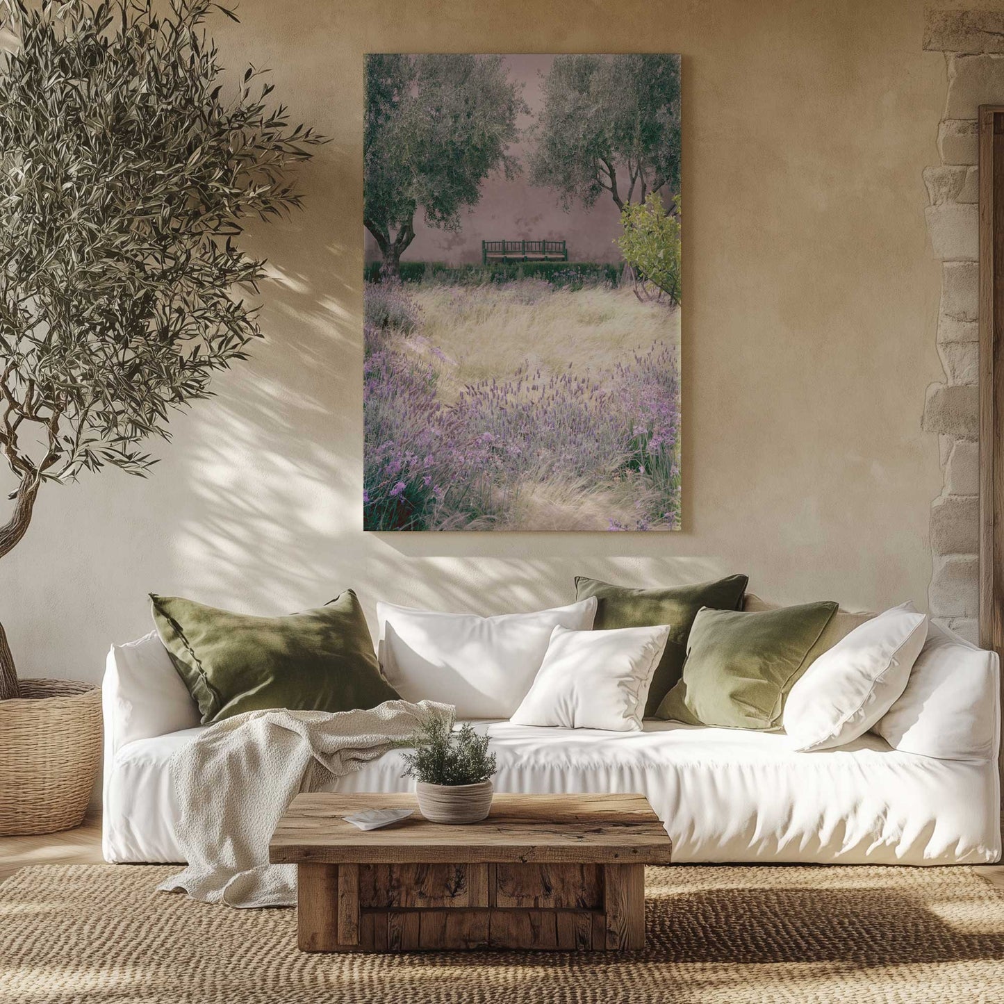 Picture of art in a room