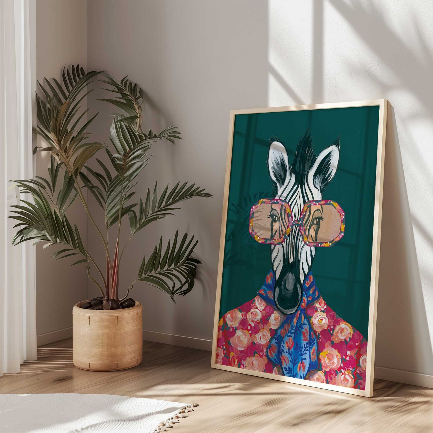 Picture of art in a room