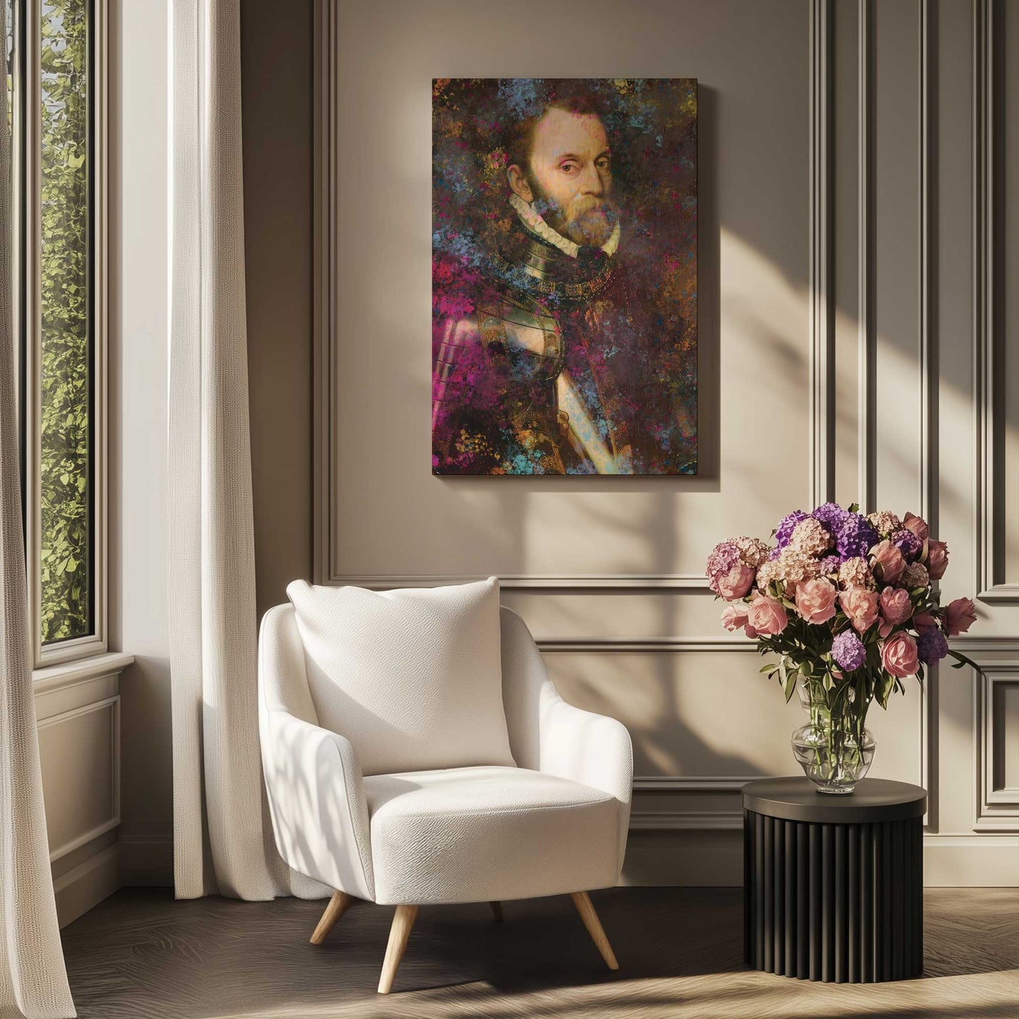 Picture of art in a room