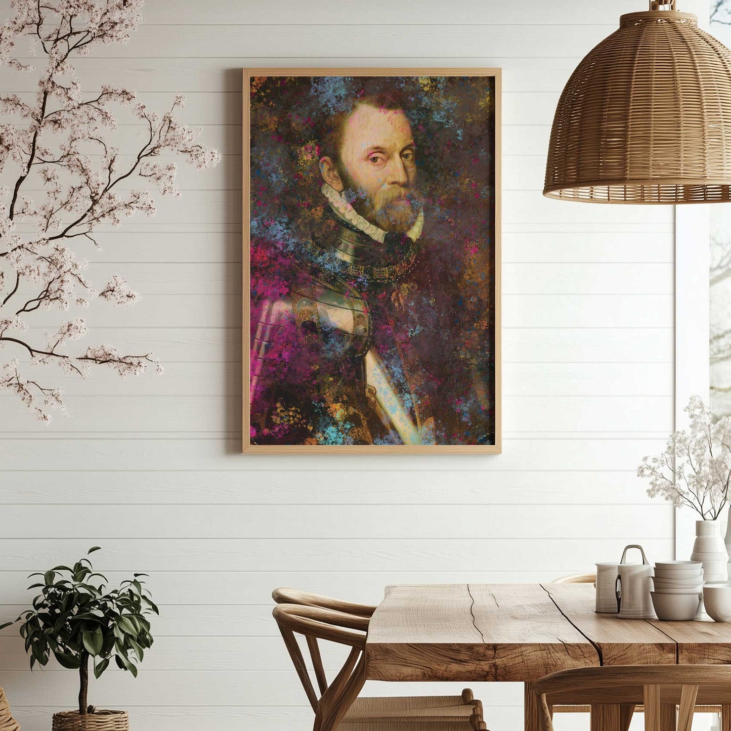 Picture of art in a room
