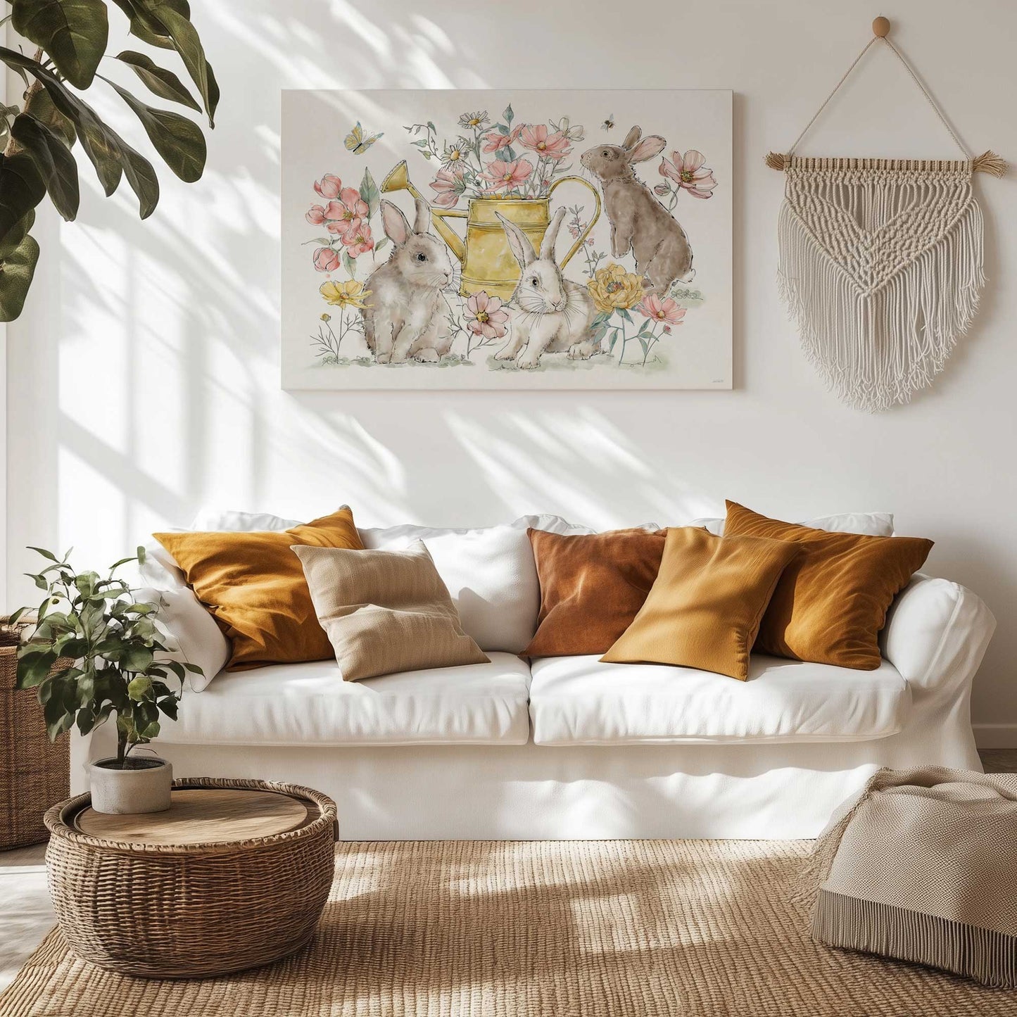 Picture of art in a room