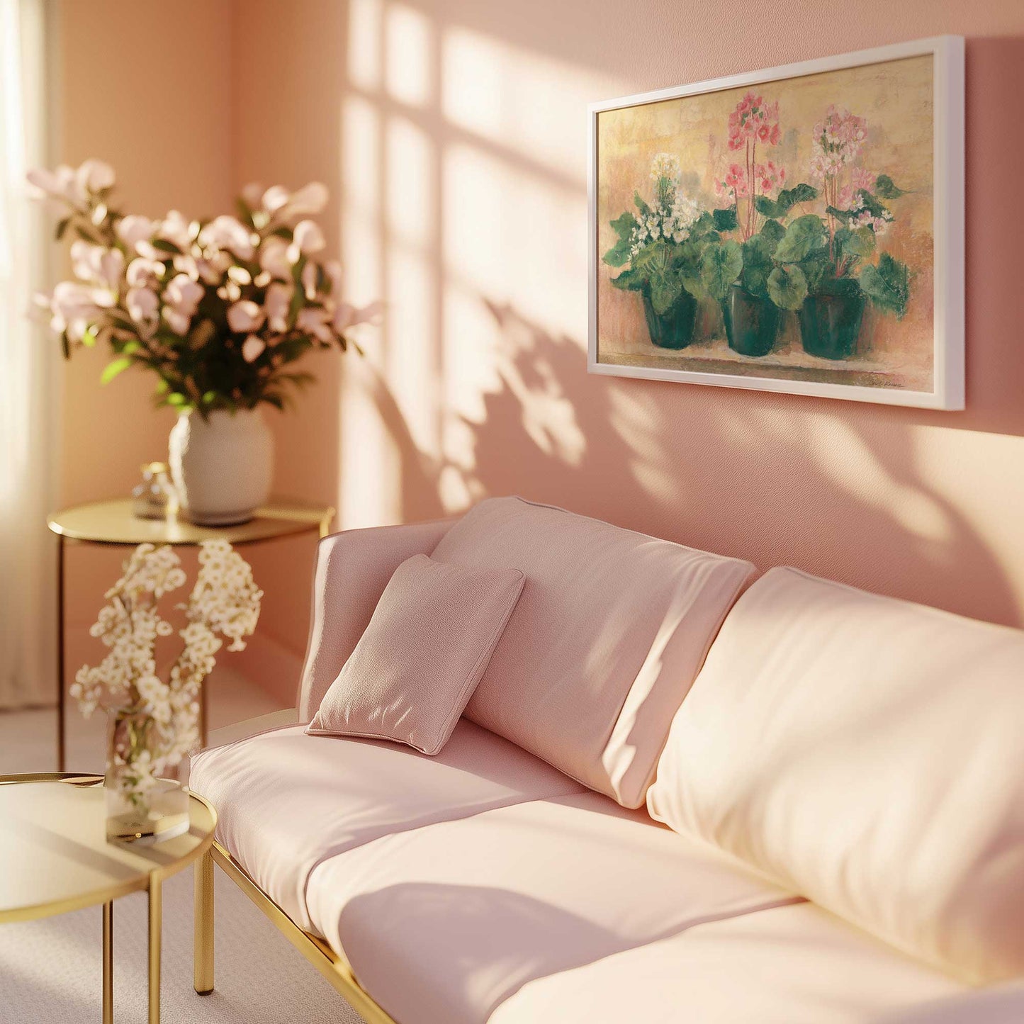 Picture of art in a room
