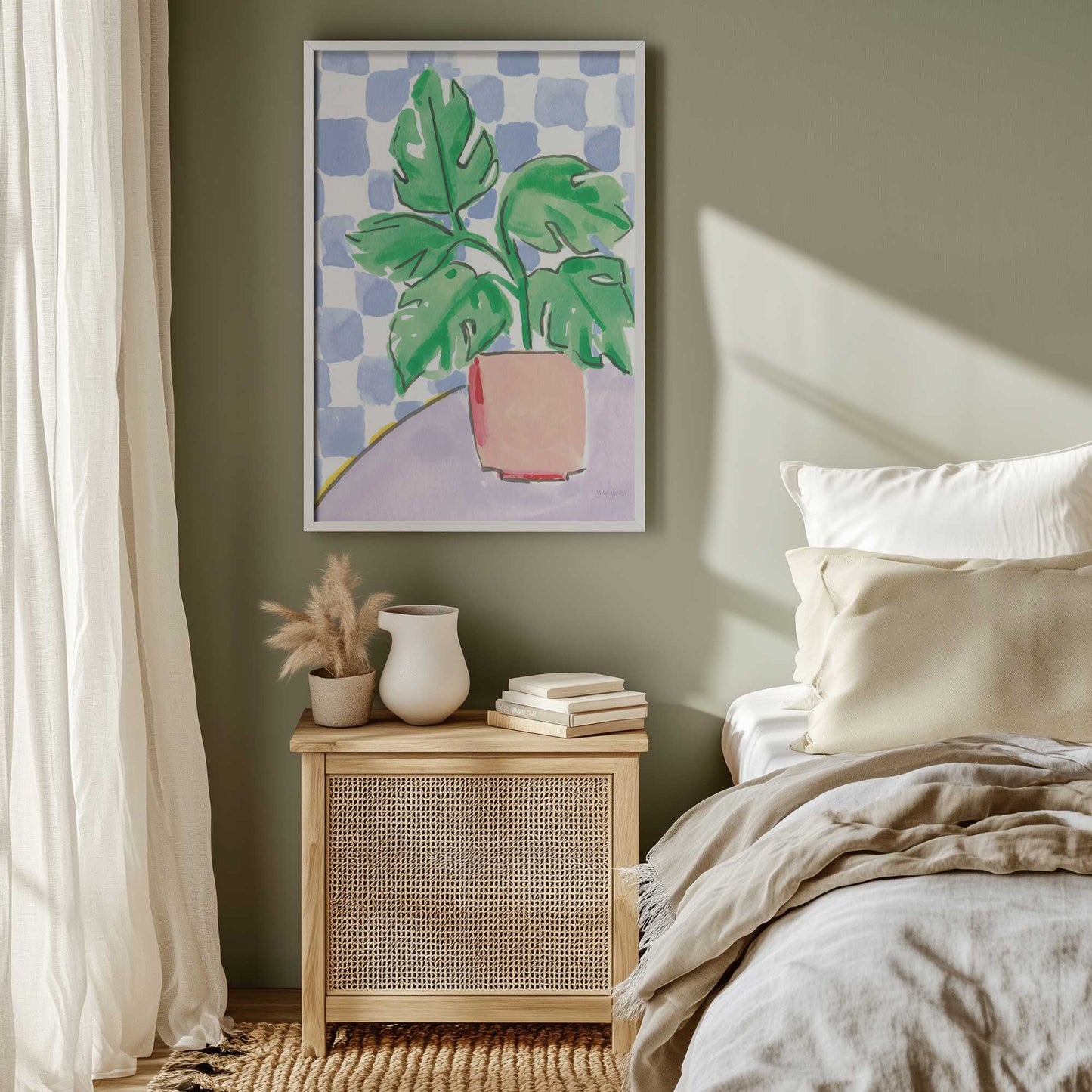 Picture of art in a room