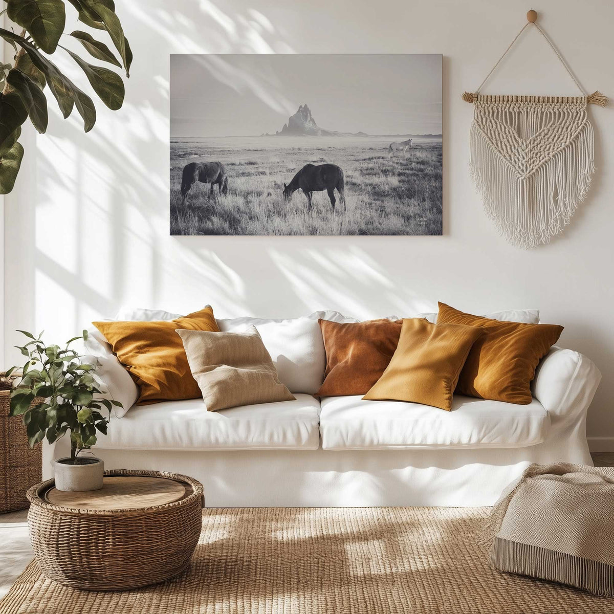 Picture of art in a room