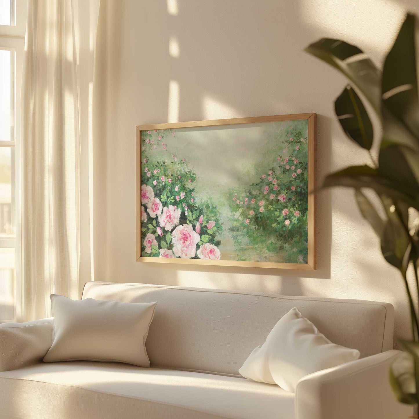 Picture of art in a room