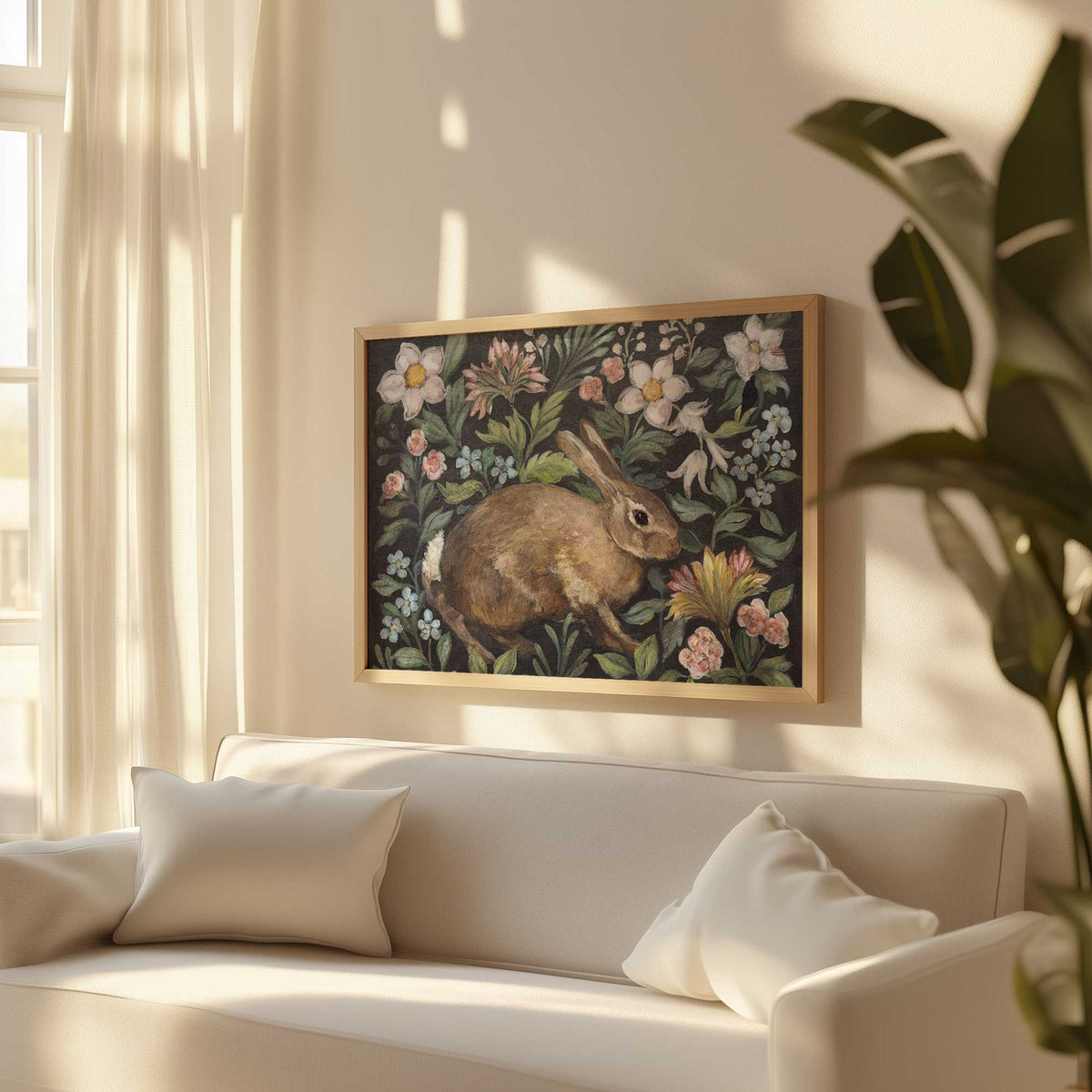 Picture of art in a room