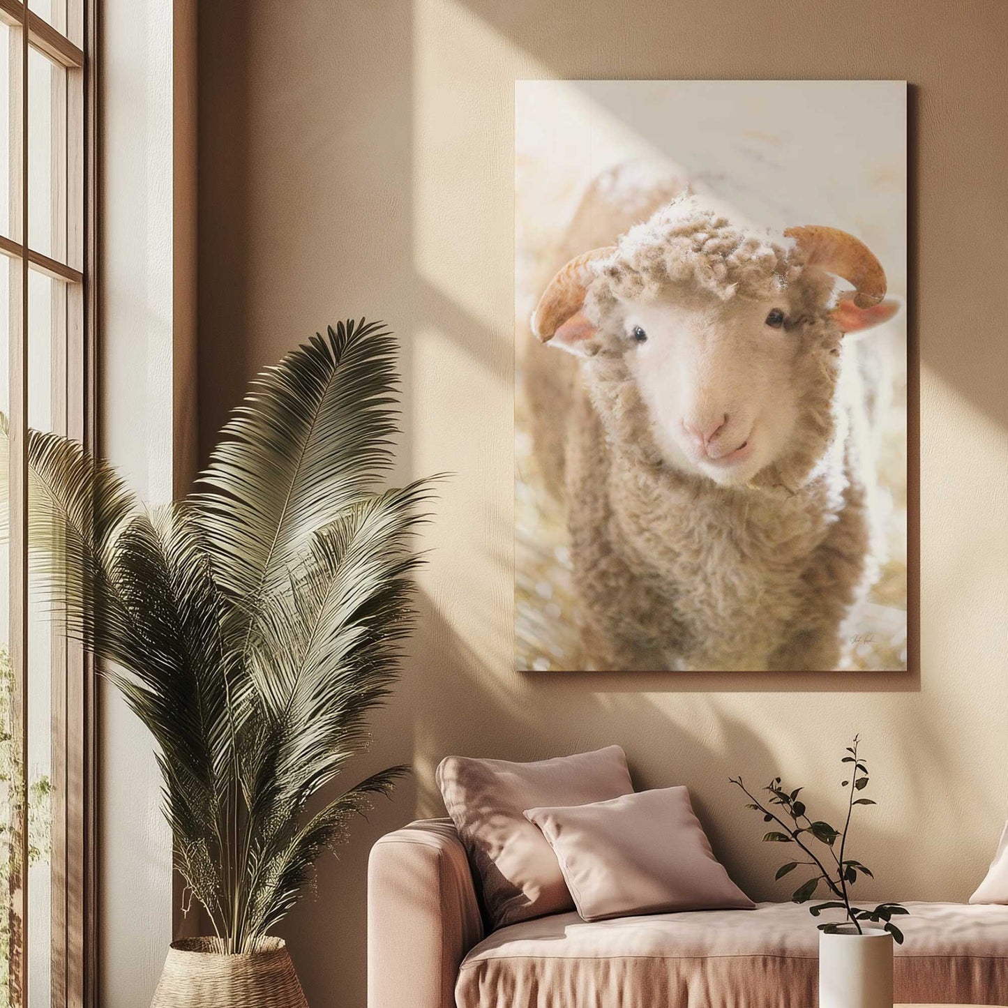 Picture of art in a room
