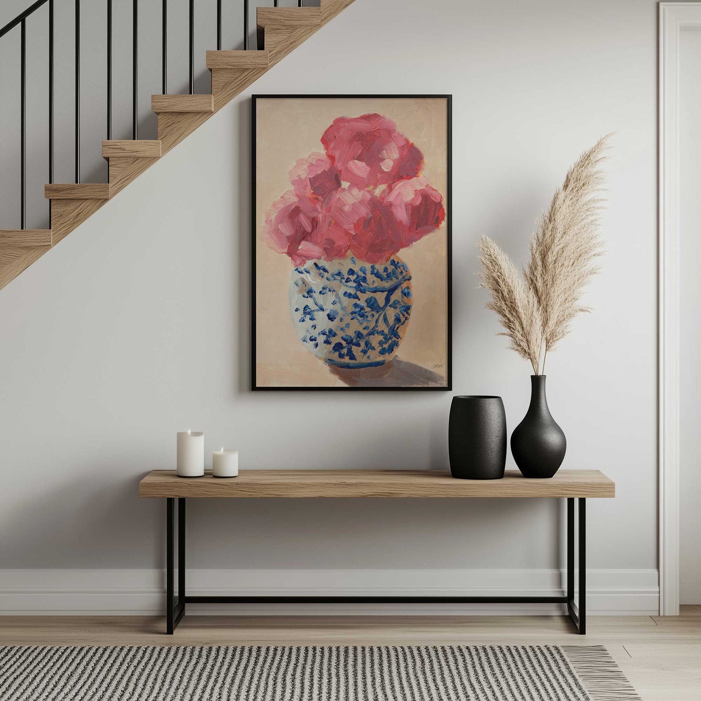 Picture of art in a room