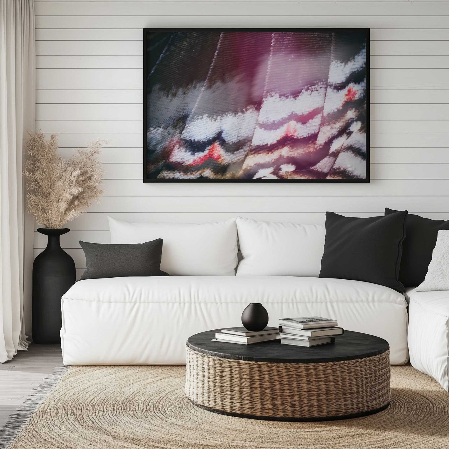 Picture of art in a room
