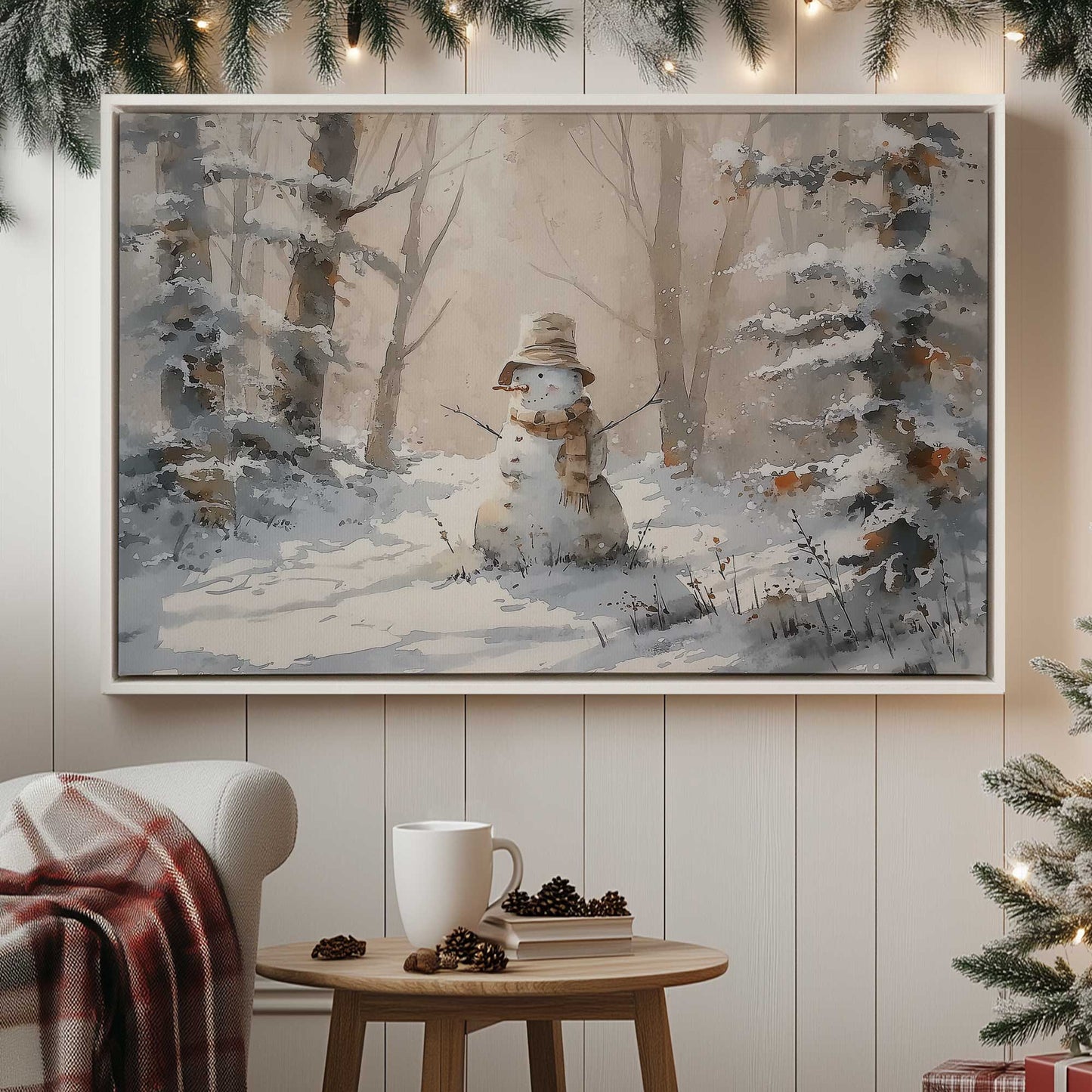 Picture of art in a room