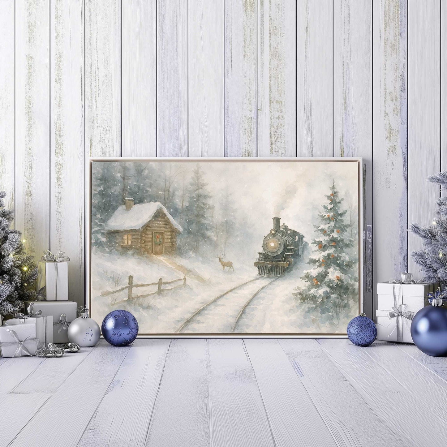 Picture of art in a room