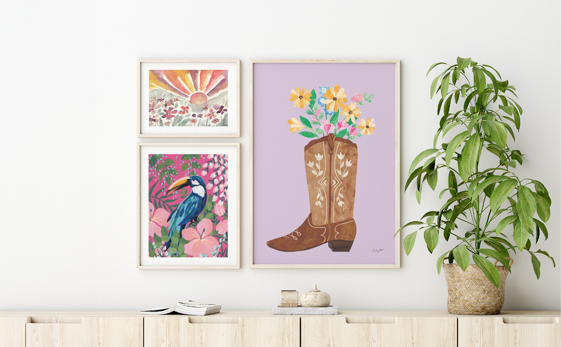 From Bloom to Gloom: New Floral Wall Art for Spring
