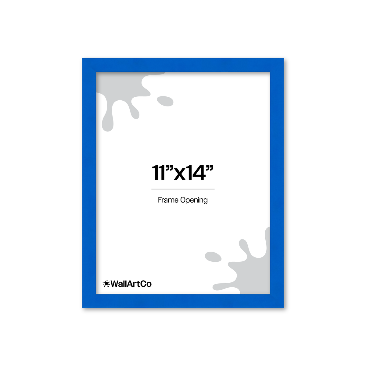 The Head Turner - Blue Picture Frame