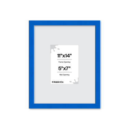 The Head Turner - Blue Picture Frame