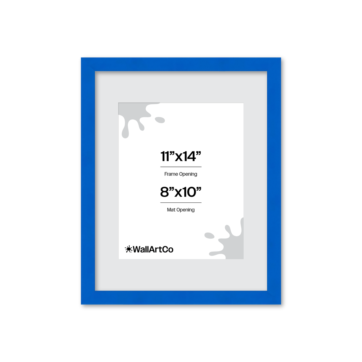 The Head Turner - Blue Picture Frame
