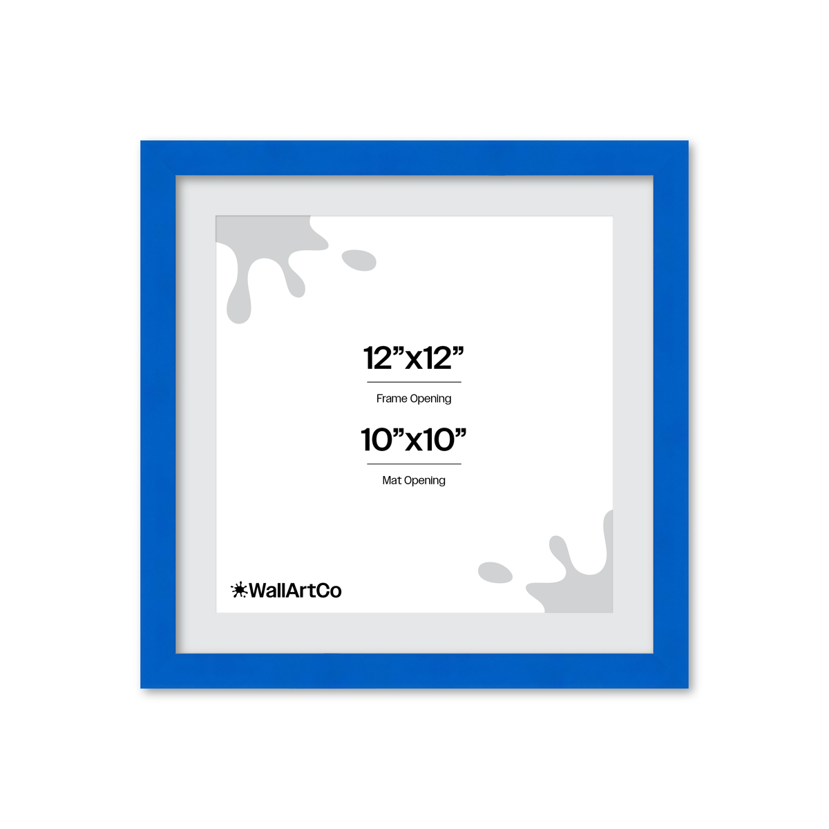 The Head Turner - Blue Picture Frame