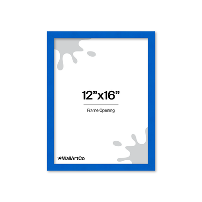 The Head Turner - Blue Picture Frame