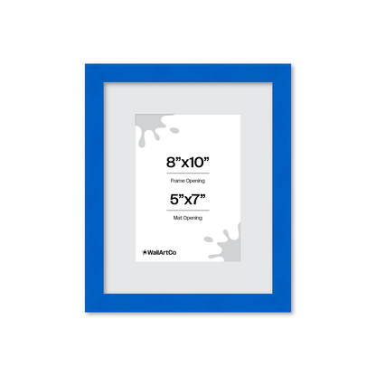 The Head Turner - Blue Picture Frame