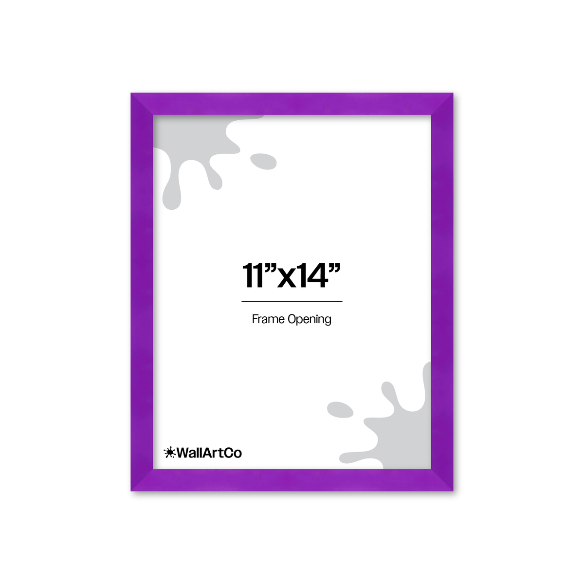 The Head Turner - Purple Picture Frame