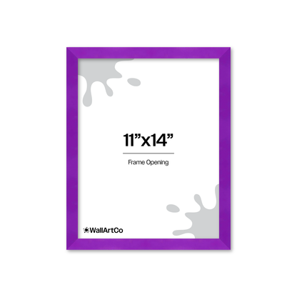 The Head Turner - Purple Picture Frame