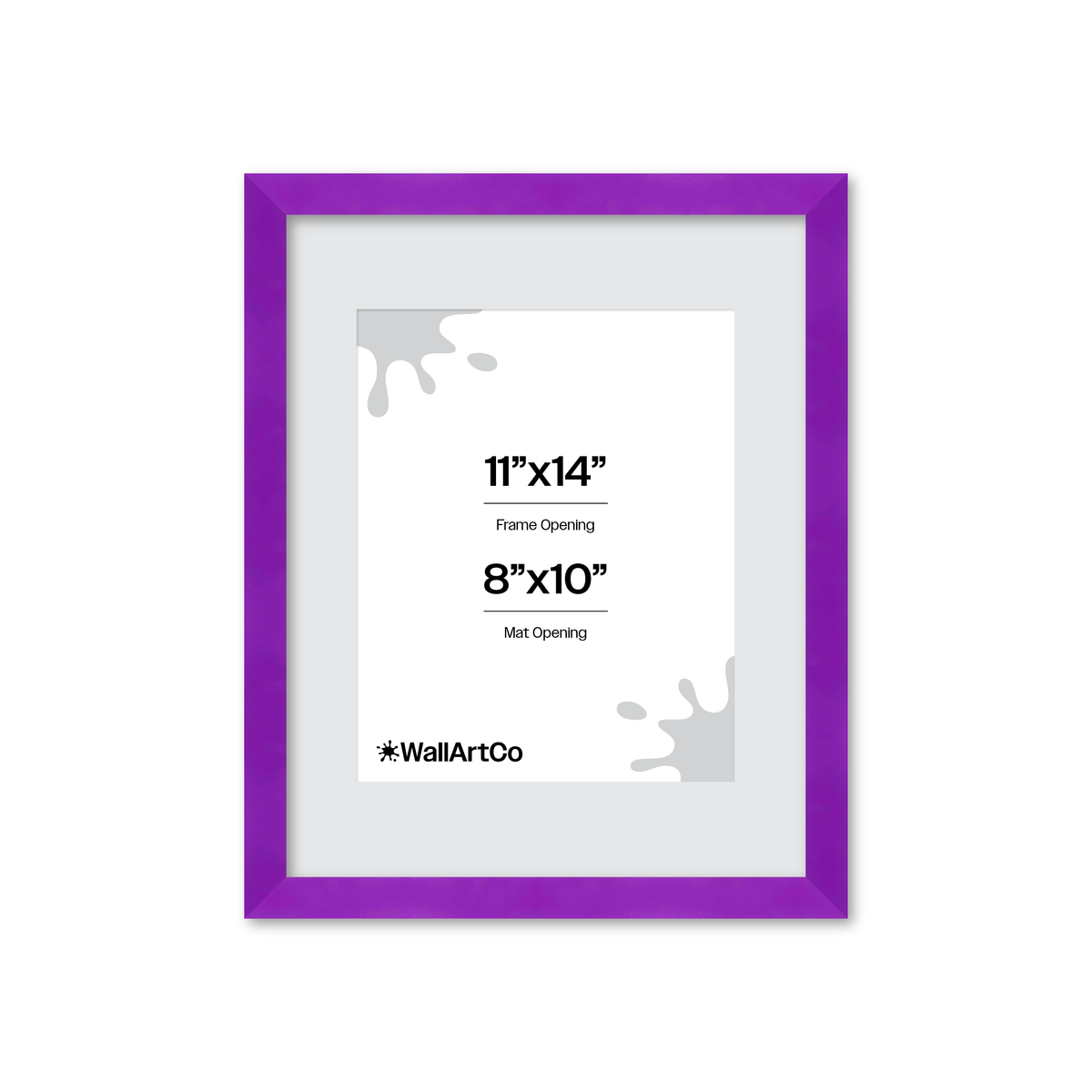 The Head Turner - Purple Picture Frame