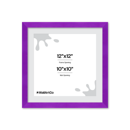 The Head Turner - Purple Picture Frame