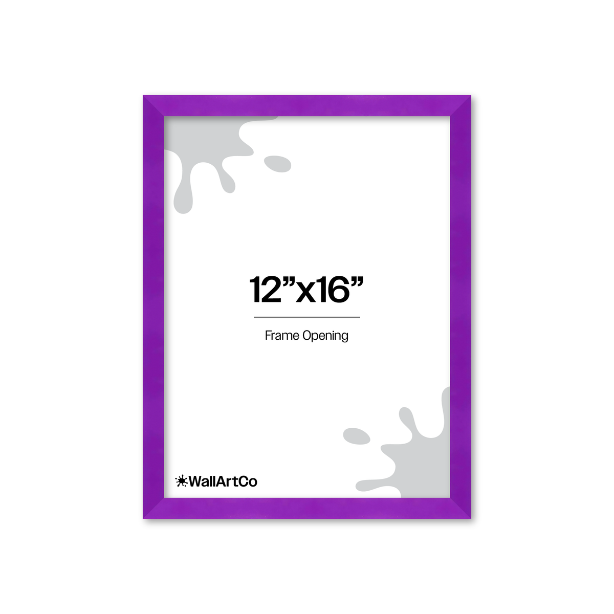 The Head Turner - Purple Picture Frame