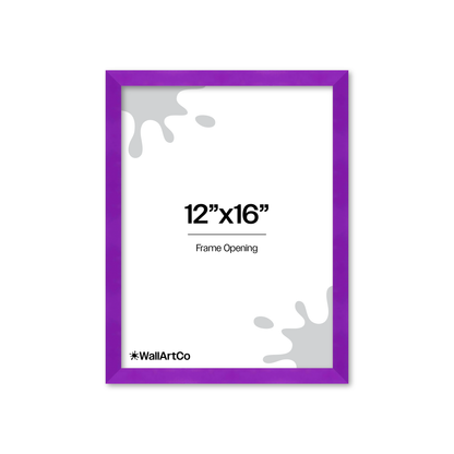 The Head Turner - Purple Picture Frame